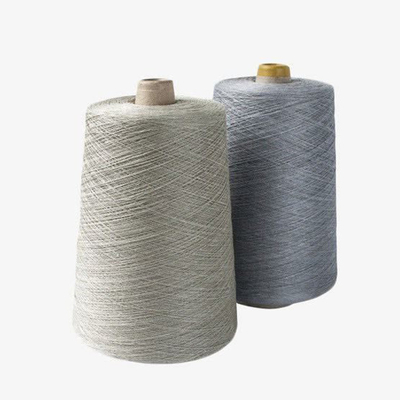 Cotone riciclato organico tinto 100% del filo di cotone di GOTS Ring Spun For Knitting