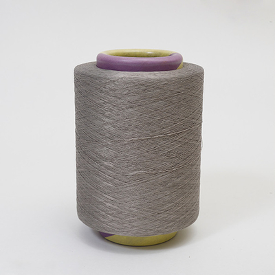 Maglione riciclato lavorato a mano della sciarpa della lana di serie 60NM del filo di cotone