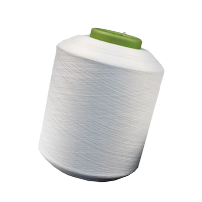 Aria bianca del filato 87% dell'elastam 105D la poli ha coperto di nylon