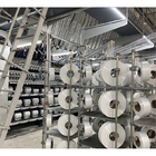 Custom color white filament polyester dty 150/48 150D 48F big twist tubular logo yarn for woven ribbon label industries
