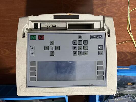 Used Bonas S500 Jacquard Loom Controller Original Control Panel with Keypad & Display Fully Tested Working Condition for Textile Machinery Parts